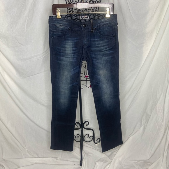 ReRock for Express Jeans NWOT Straight Leg Size 6 - Picture 1 of 8